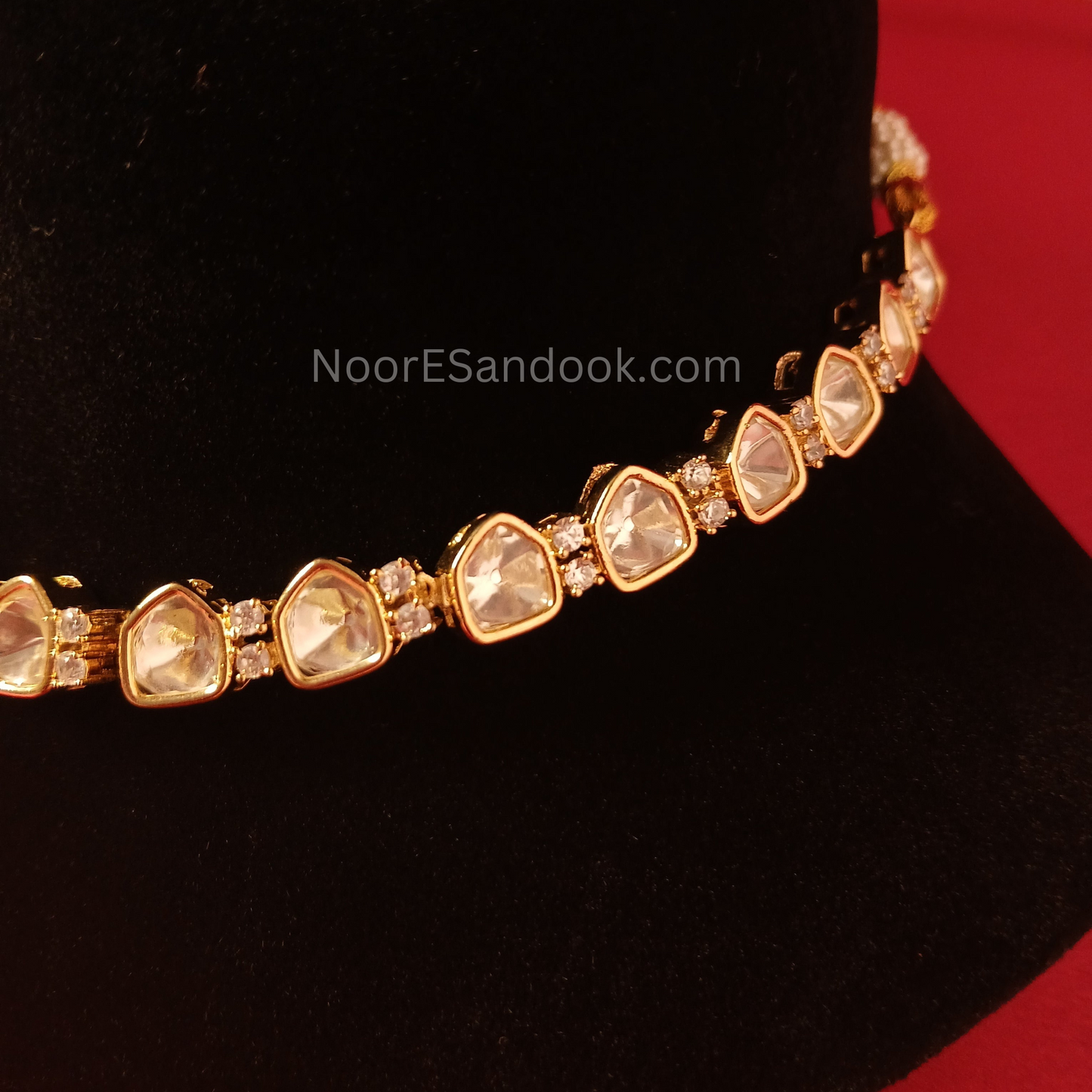Jodha Polki Necklace Set