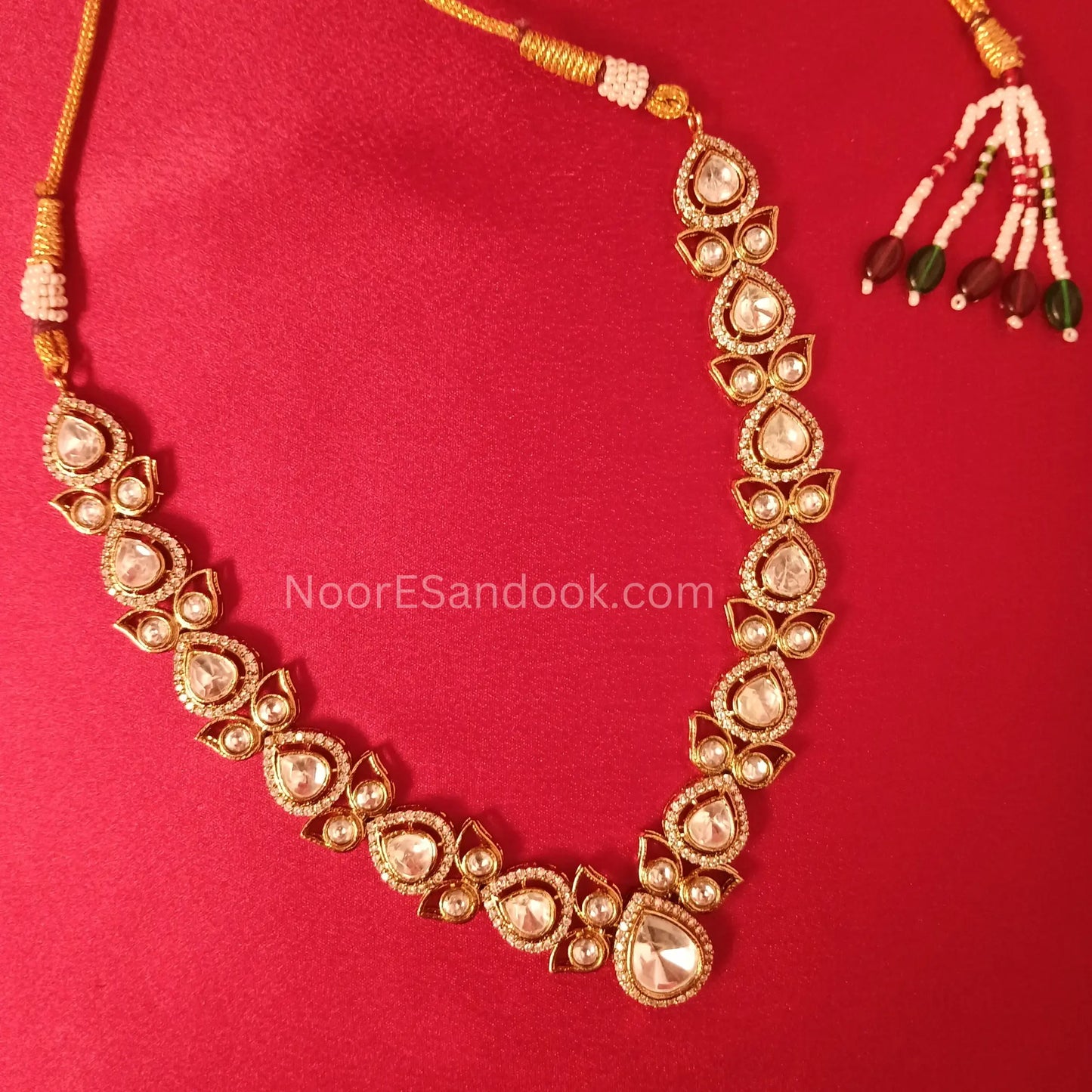 Samridhi Polki Necklace Set - NoorESandook