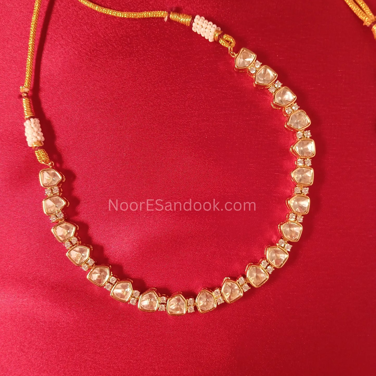 Jodha Polki Necklace Set - NoorESandook