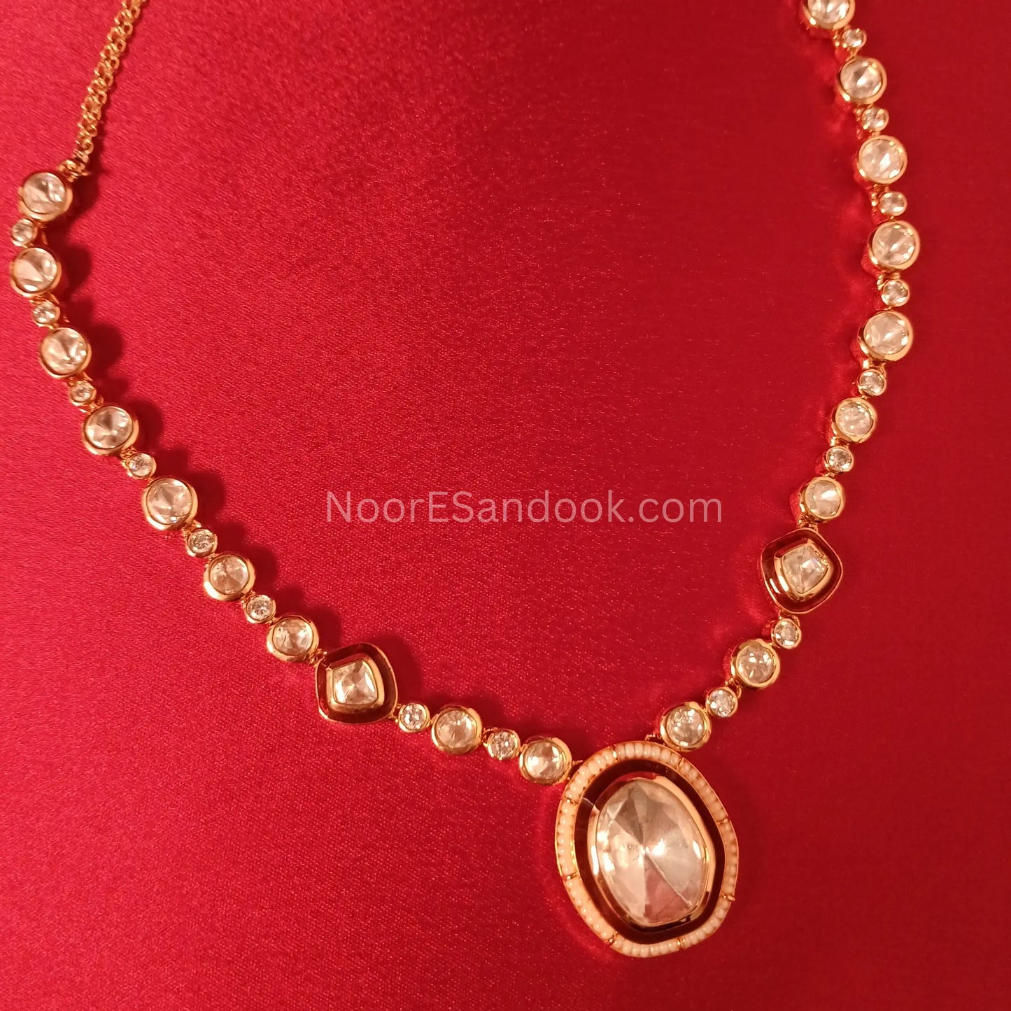 Manyata Polki Necklace Set - NoorESandook
