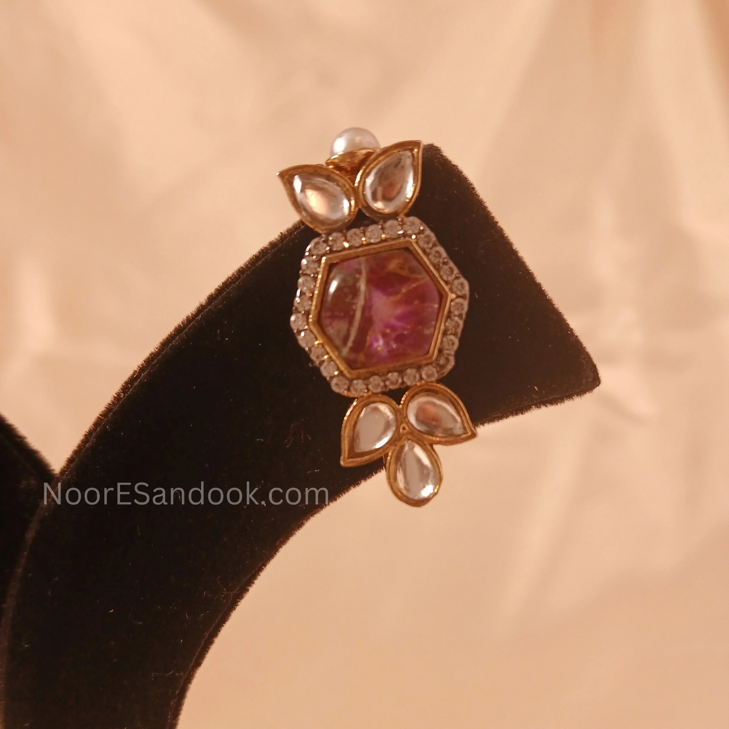 Doublet Stone Necklace- Design 1