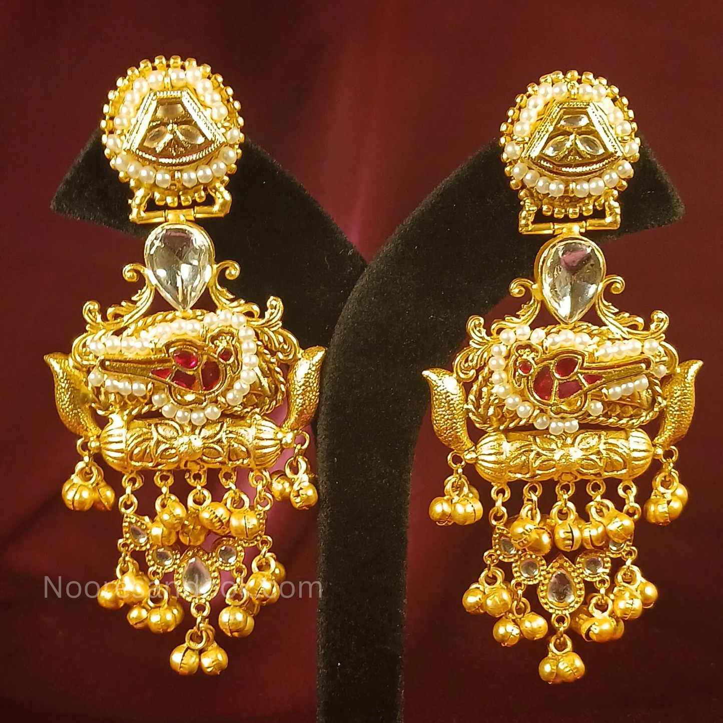 Golden Long Trending Earrings