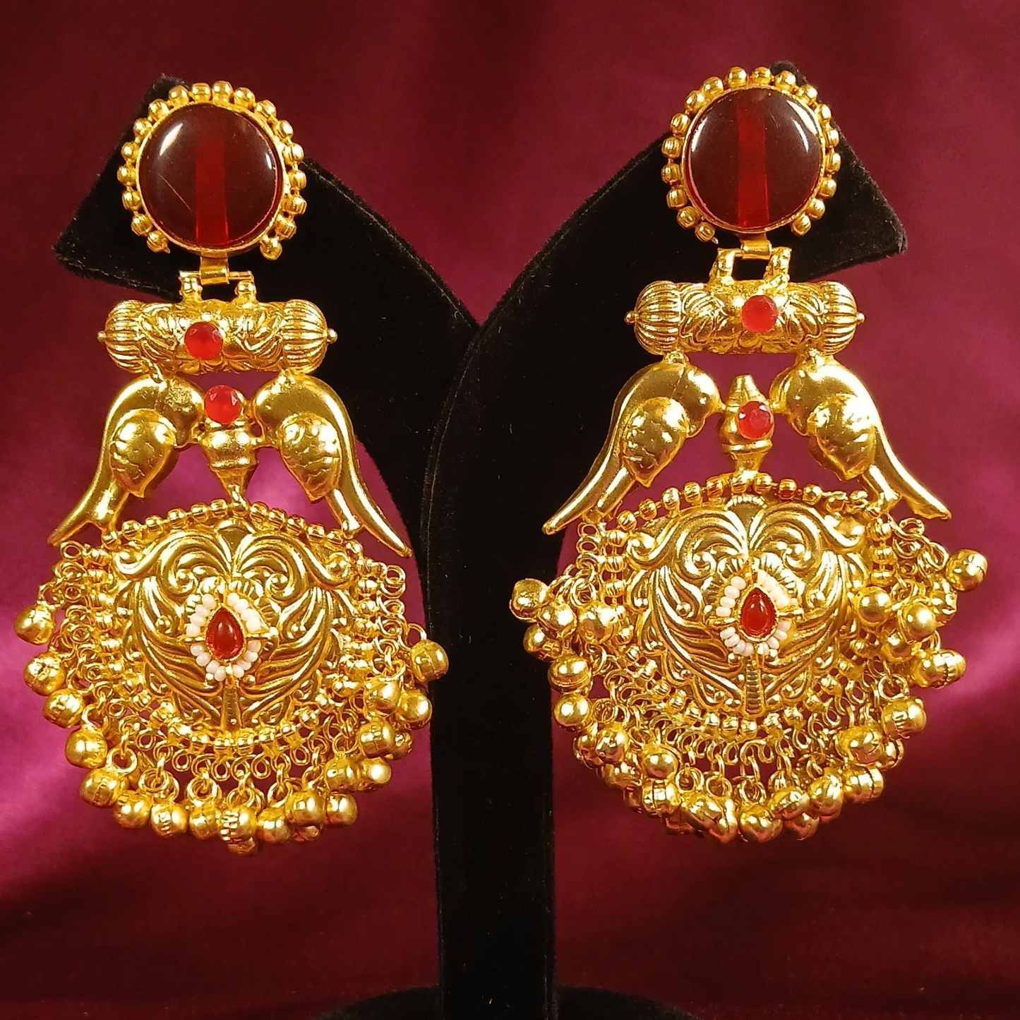 Long Golden Earrings