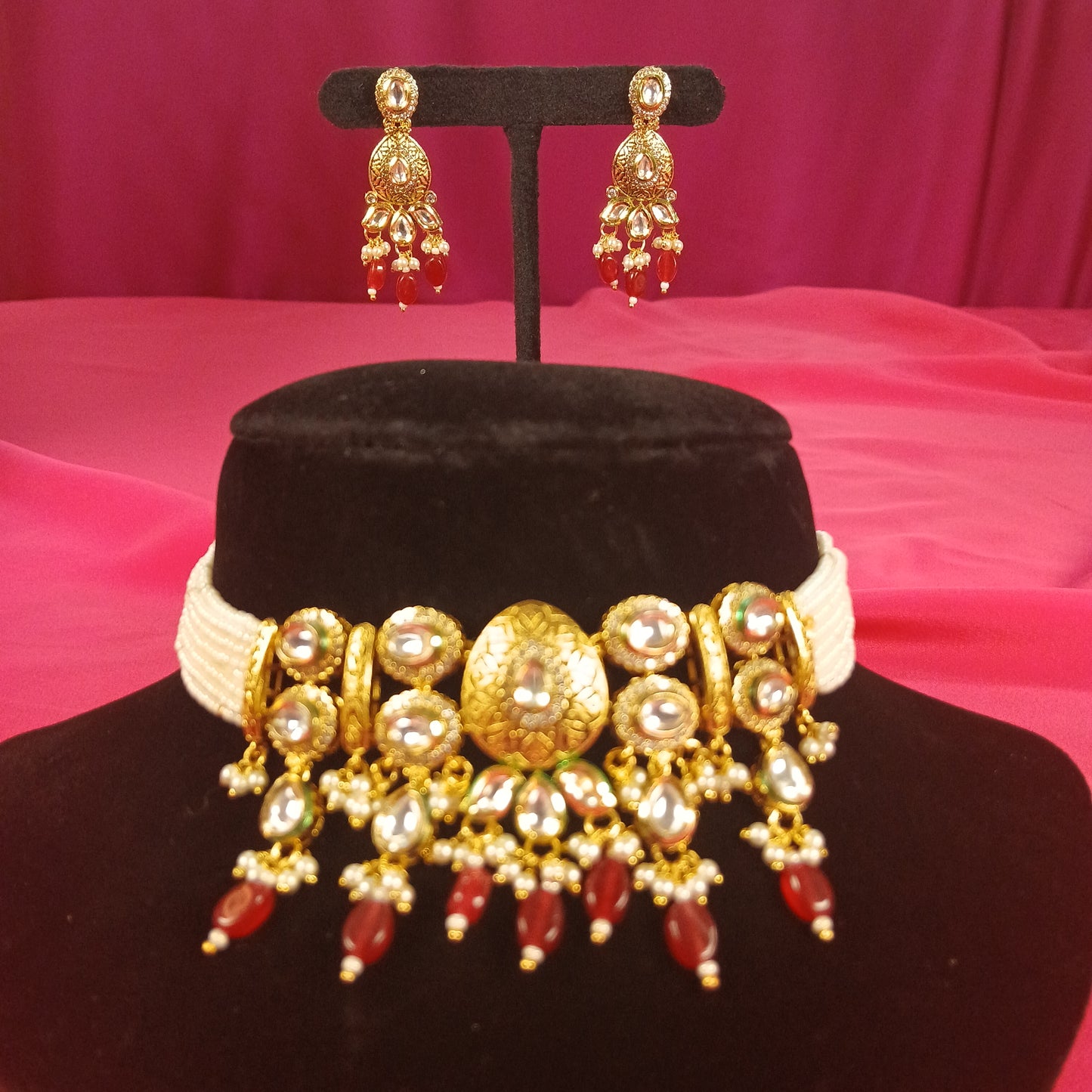 Rangrez Polki Choker