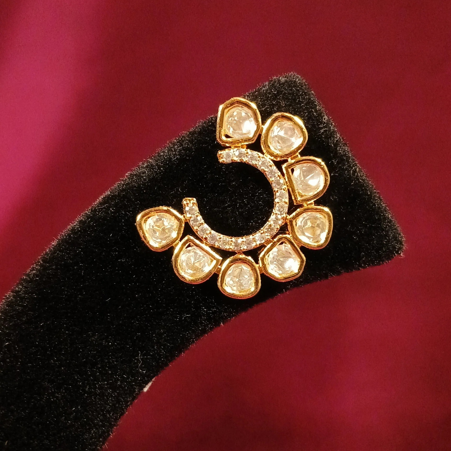 Polki Studd Earrings- AJE93
