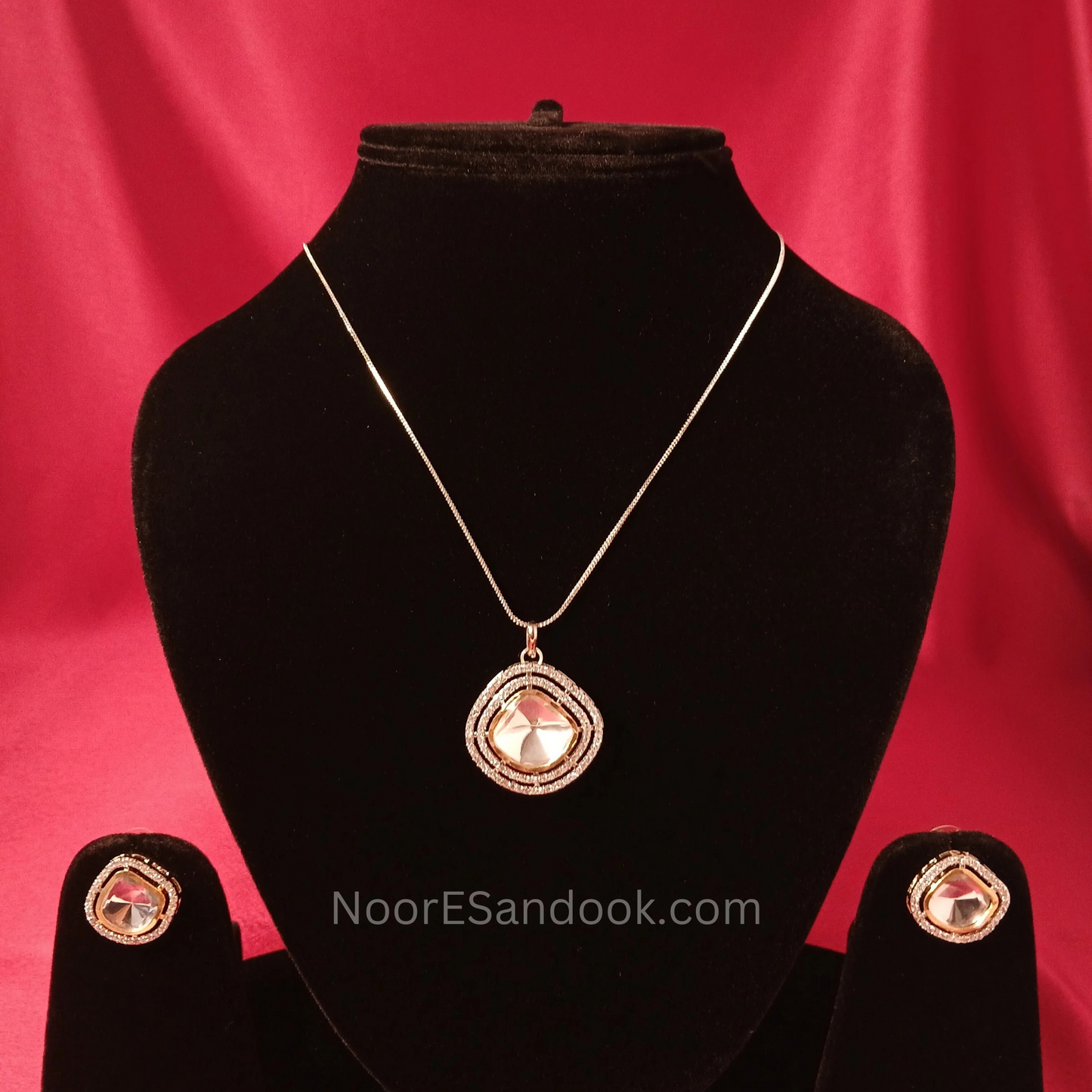 Polki pendant set- design 4