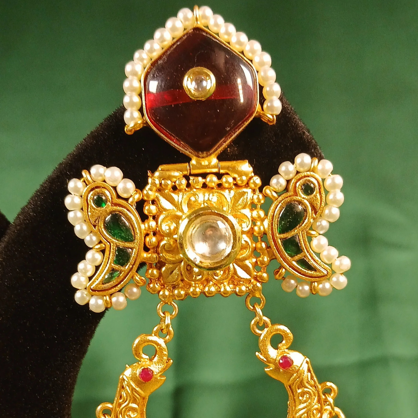 Latest Chaandbali-Red