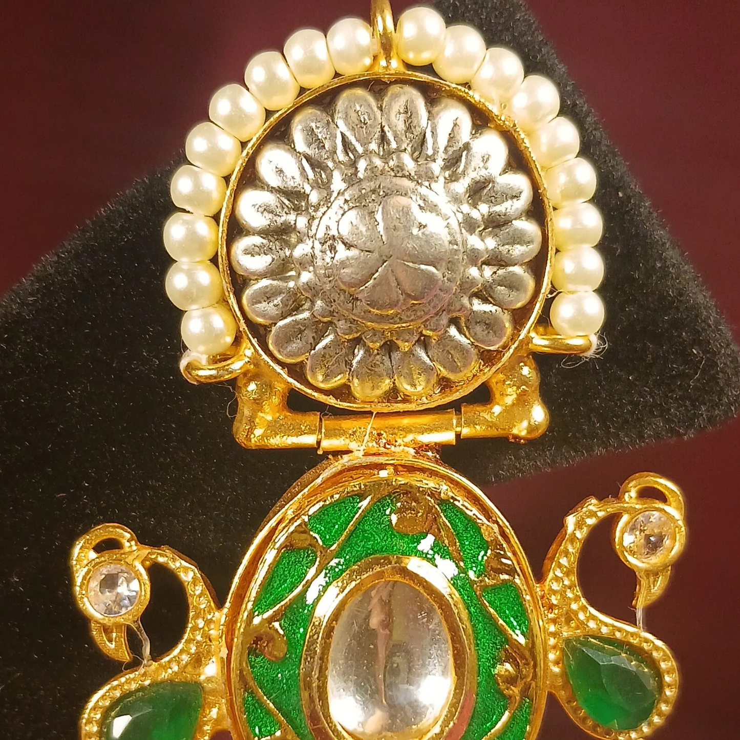 Fusion Kashmiri Earrings