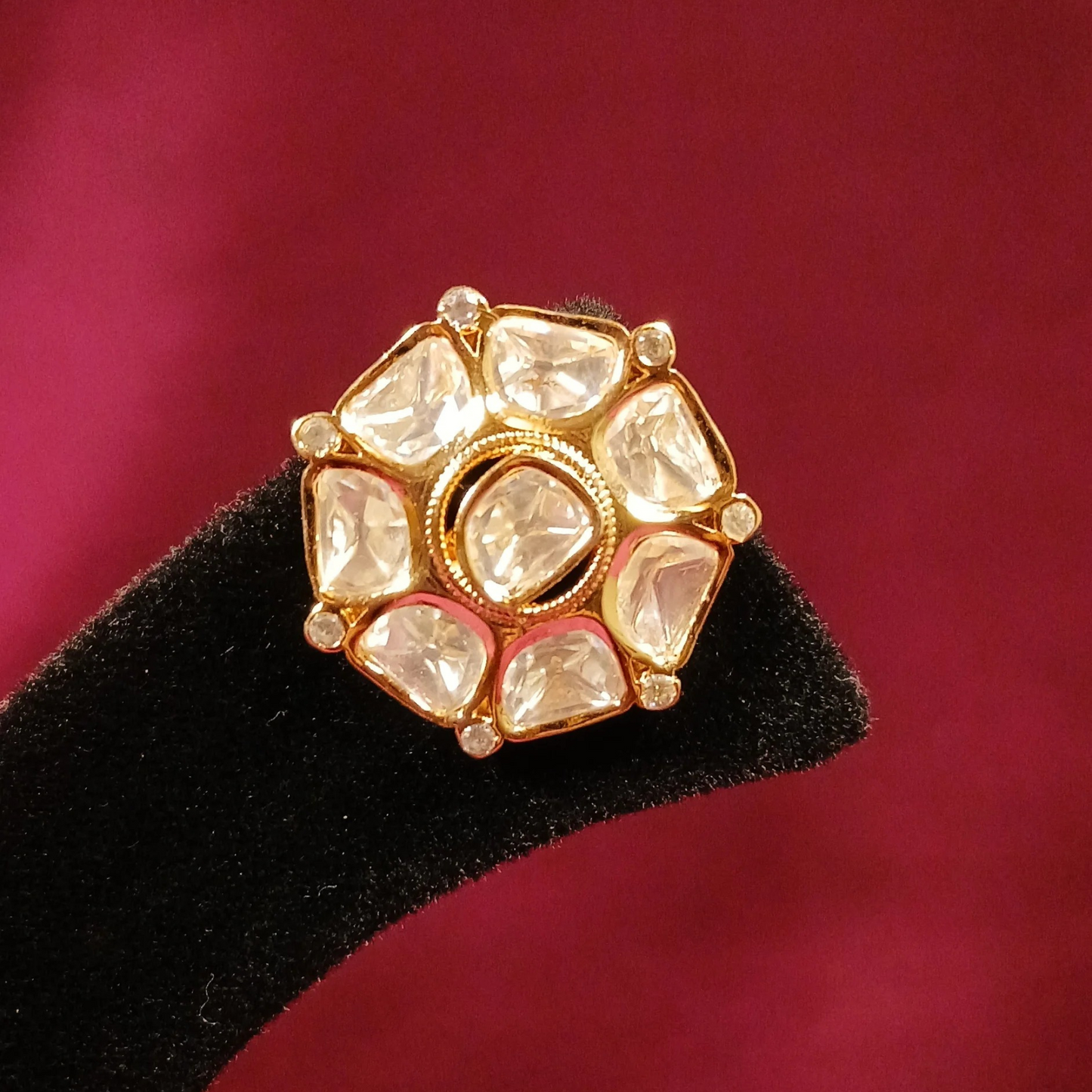 Polki Studd Earrings - NoorESandook