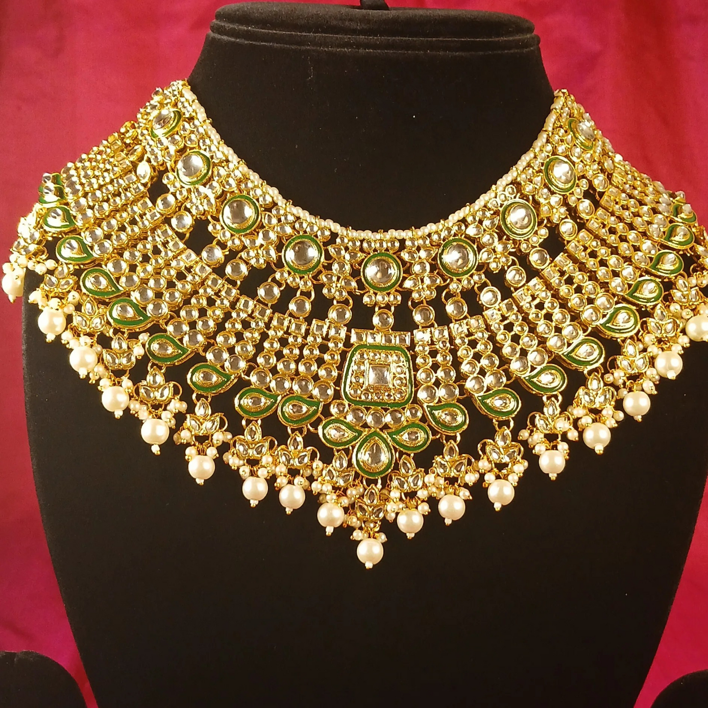 Heavy Bridal Kundan Set