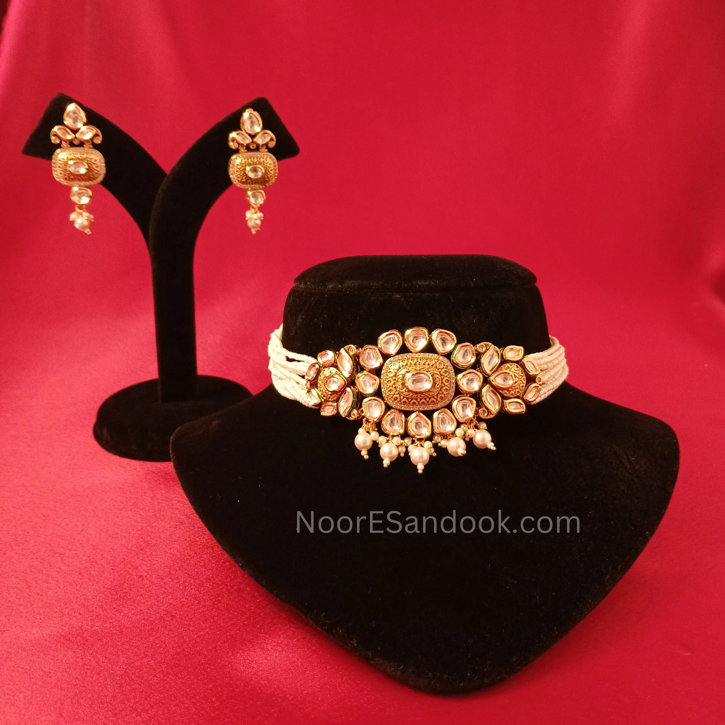Antique Kundan choker
