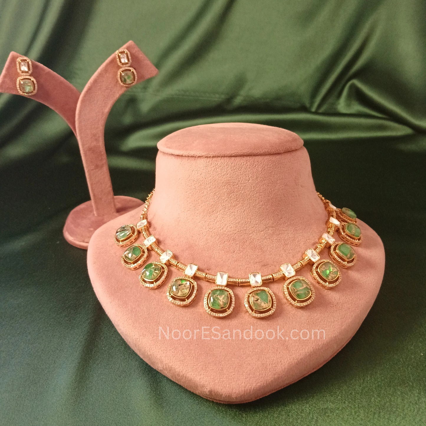 Doublet- Marble look stone Necklace
