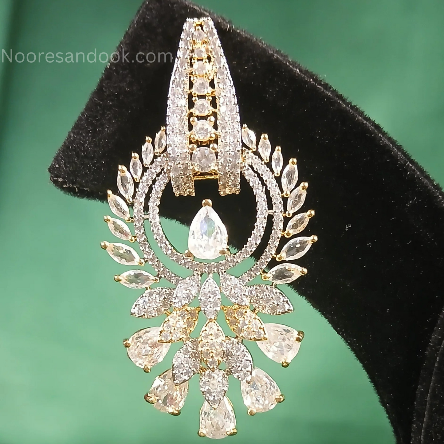 American Diamond Long Earrings
