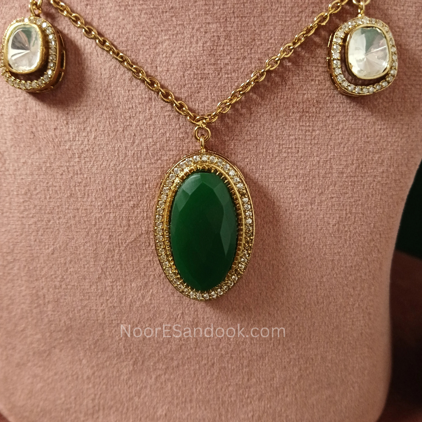 Charms And Polki Necklace