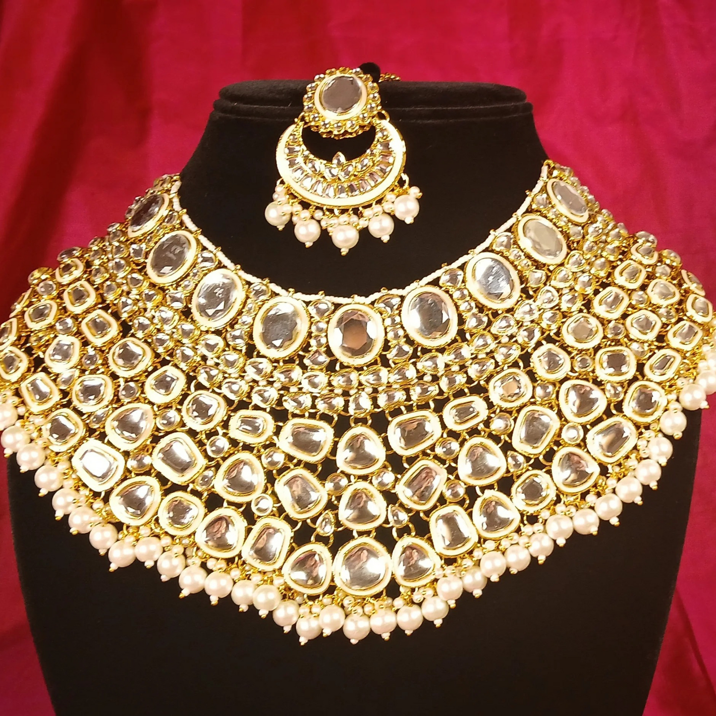 Kundan Necklace Set Heavy