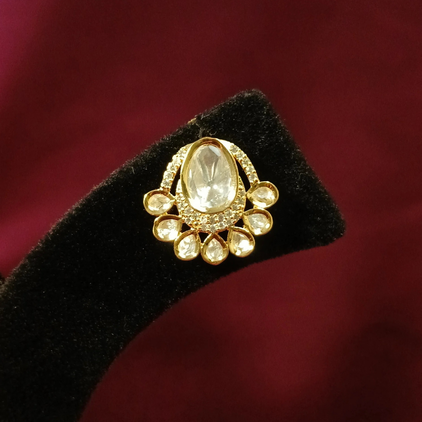 Polki Studd Earrings- AJE91