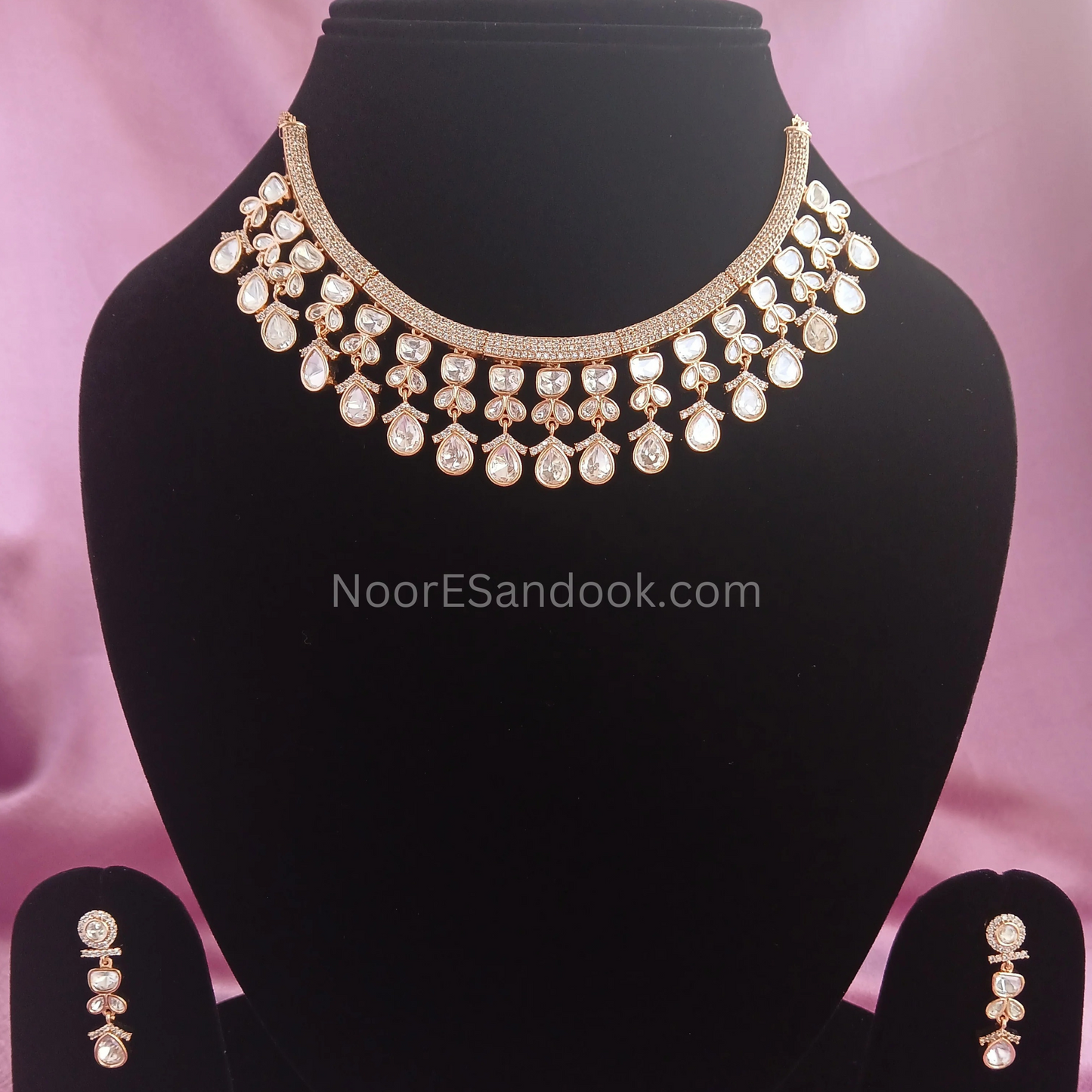 Polki Set- Bridal Golden Polish