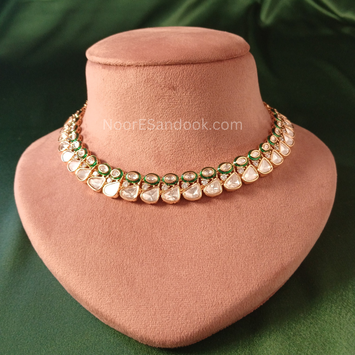 Polki necklace set