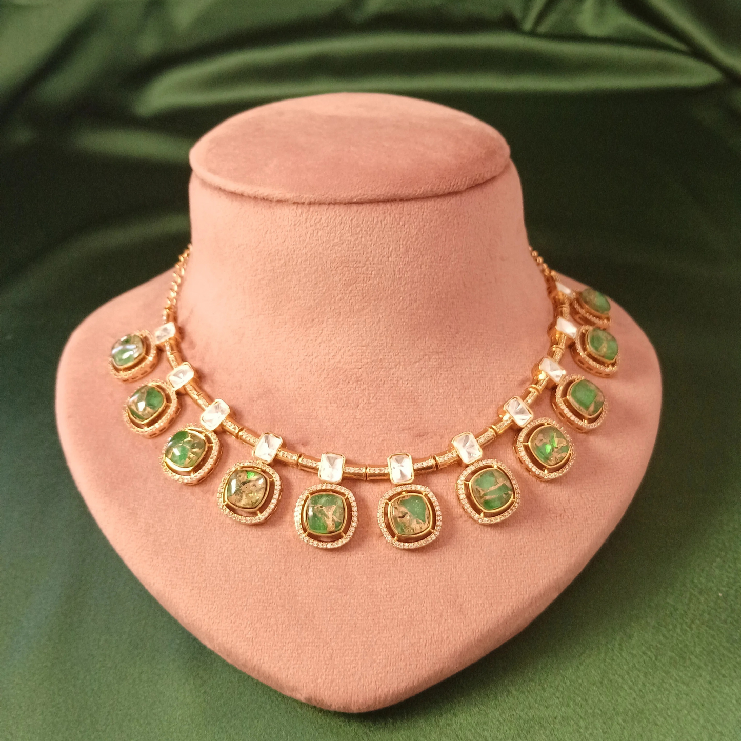 Doublet- Marble look stone Necklace