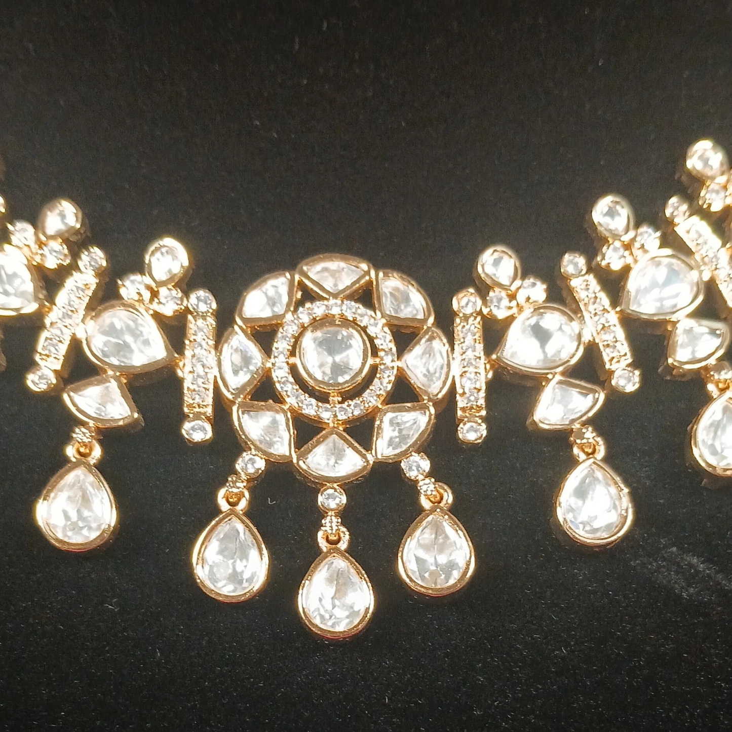 High Quality Polki Jewelry Set