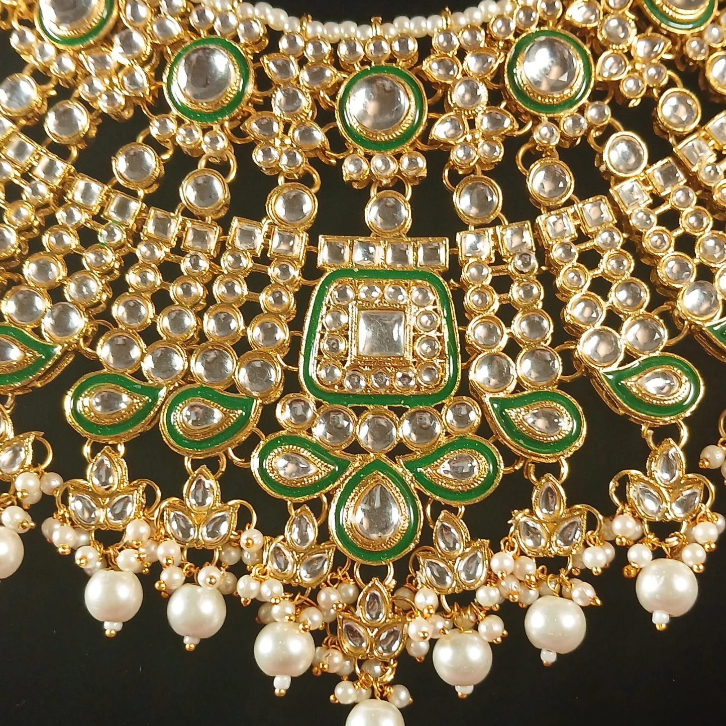 Heavy Bridal Kundan Set