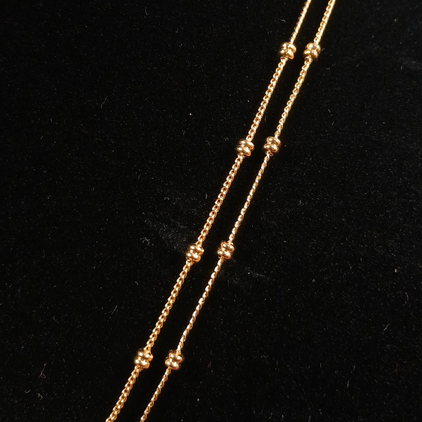 Pearl & Polki Pendant Set with Double Layer Chain- AP171A