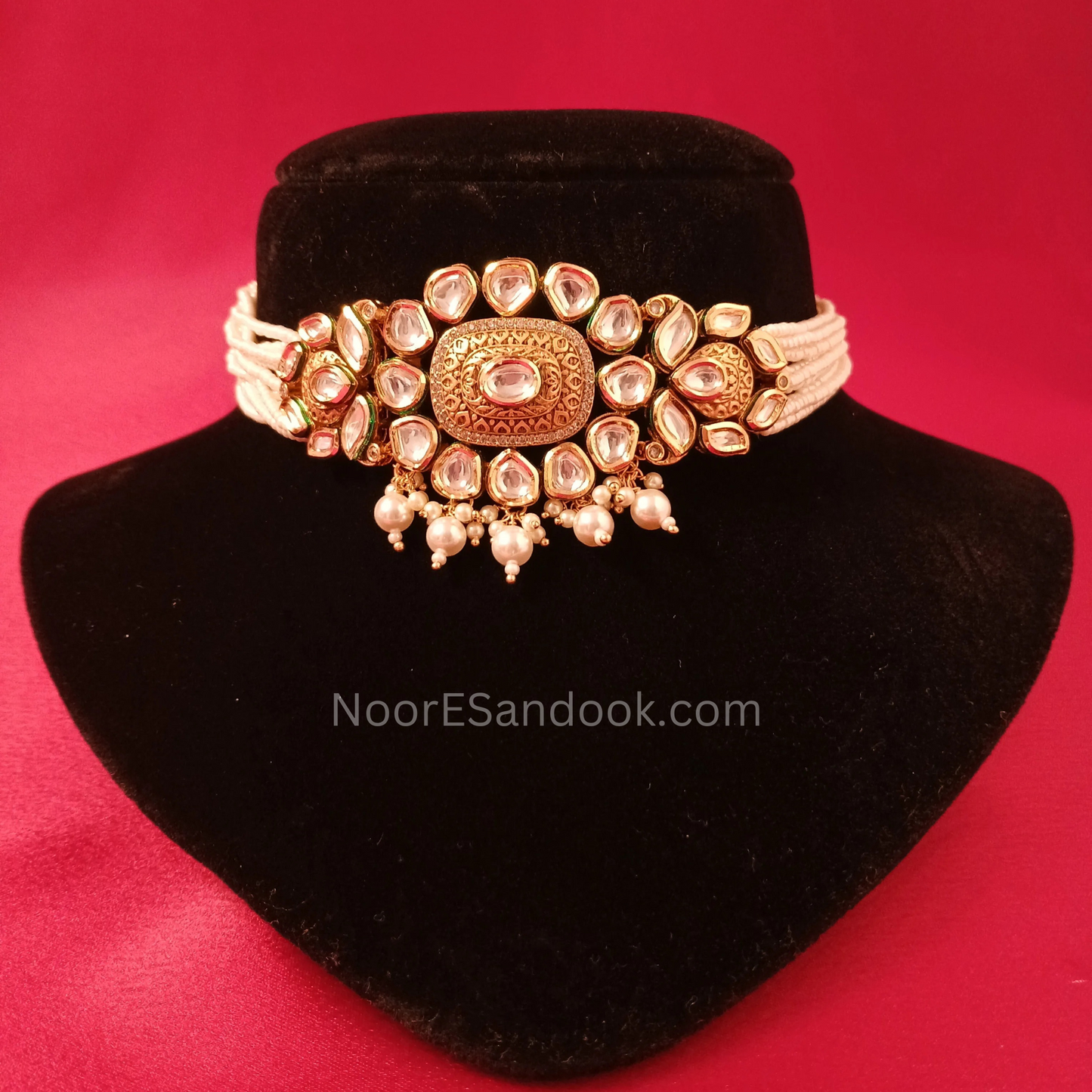 Antique Kundan choker