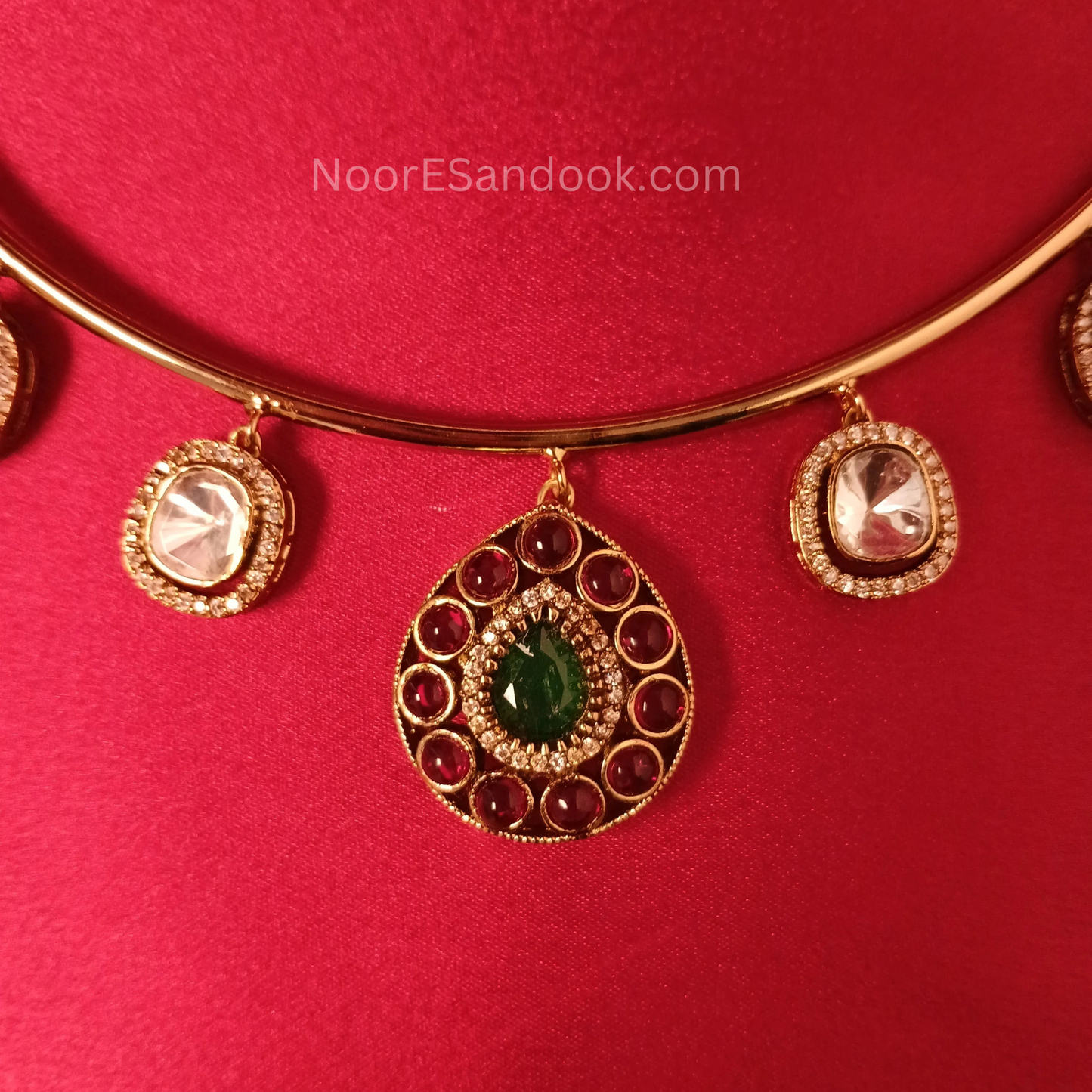 Hustlee with indian pendant and charms