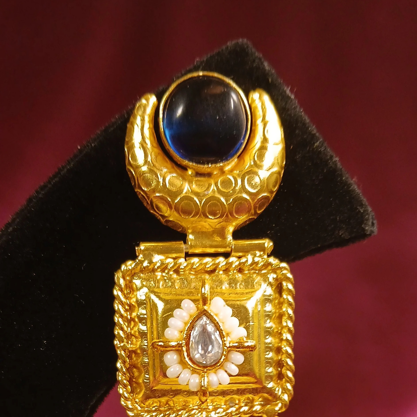 Trending Long Jhumka- Blue