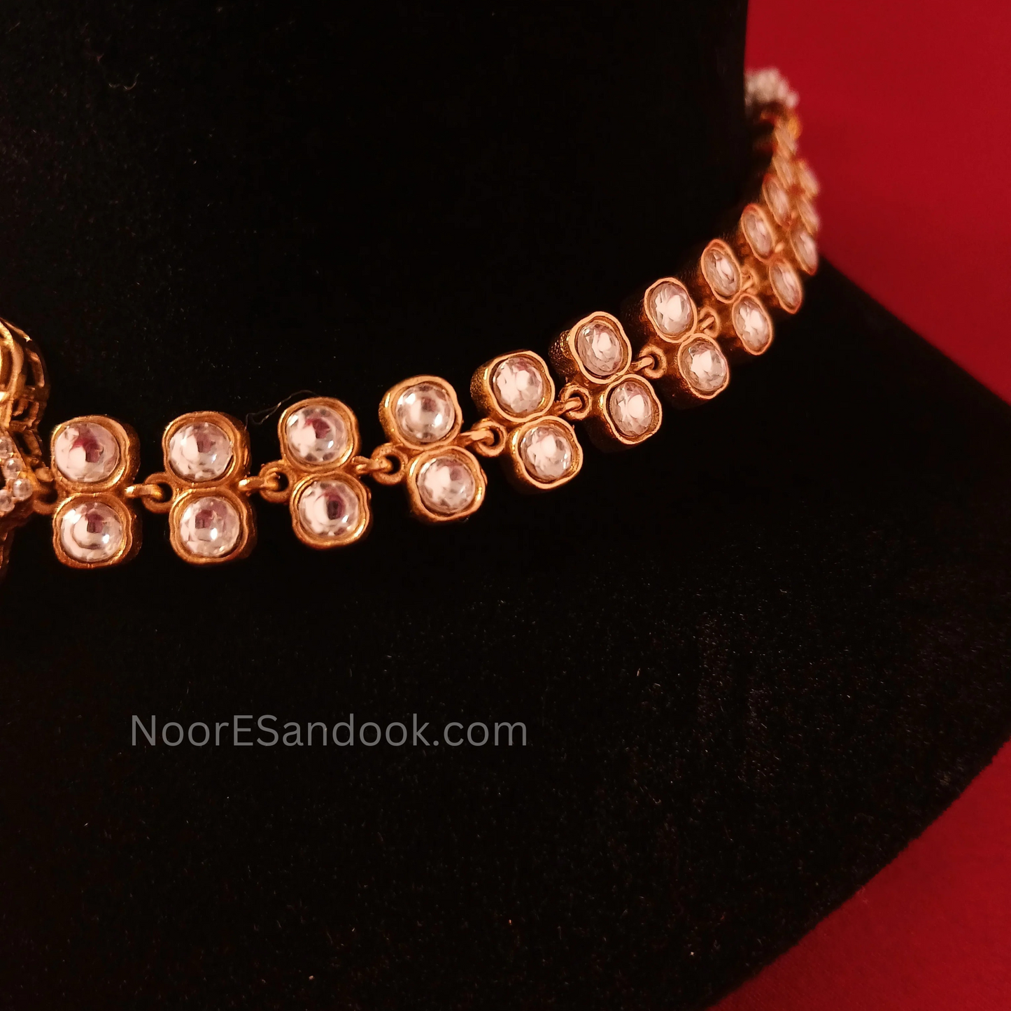 Polki necklace set