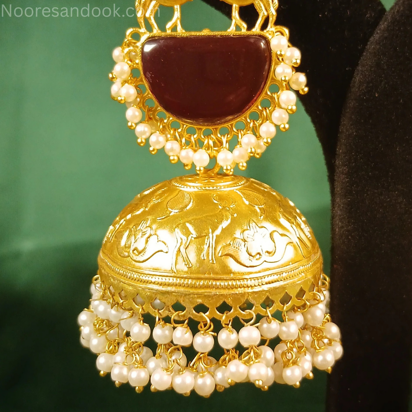 Long Golden Jhumka