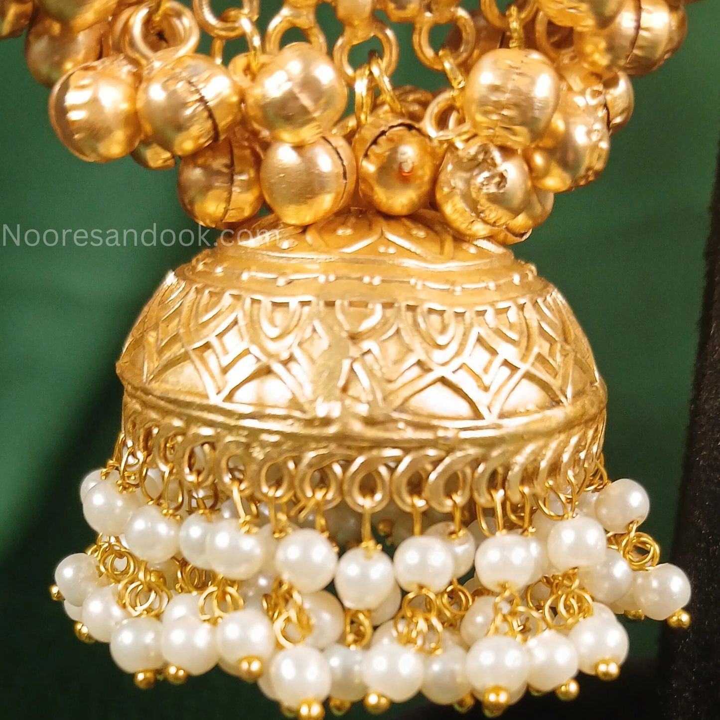 Fusion Jhumka- Blue