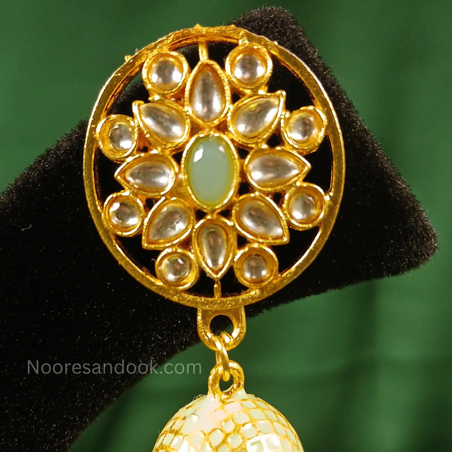 Jhumka- Green