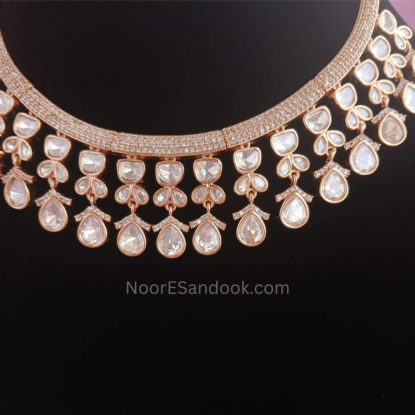 Polki Set- Bridal Golden Polish