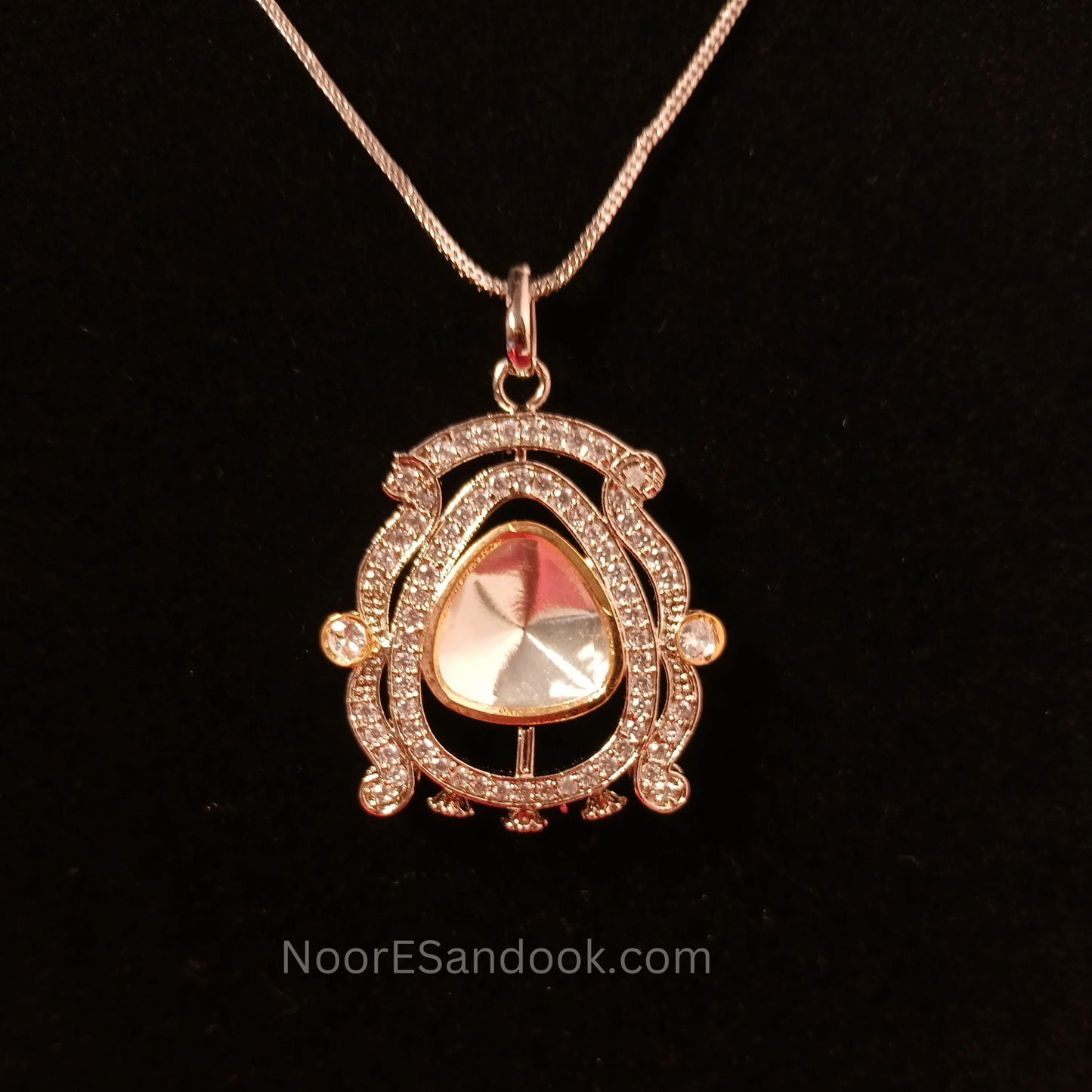 Polki pendant set- design 5