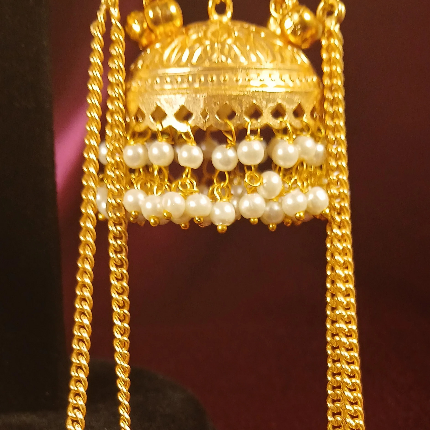 Kashmiri Earrings- Mint Green
