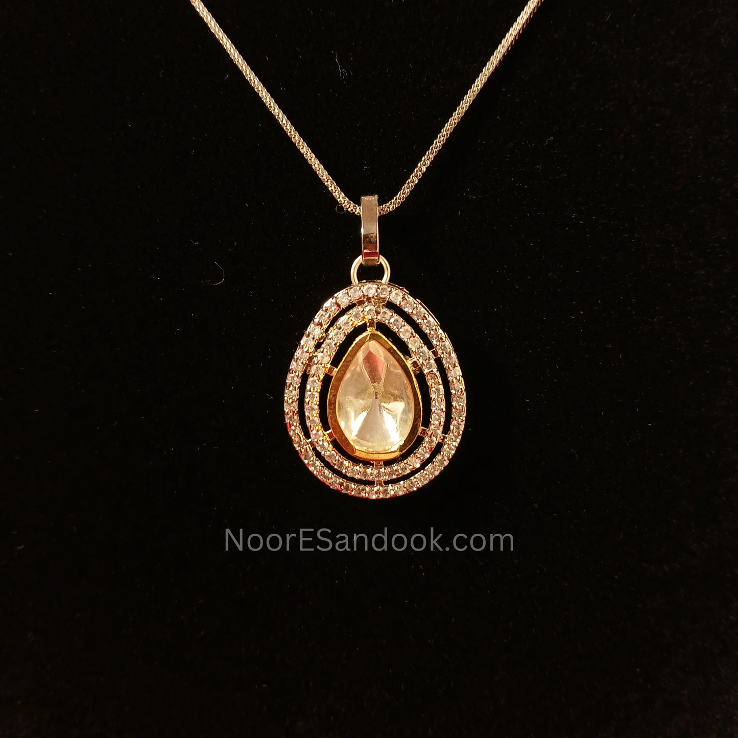 Polki pendant set- design 1