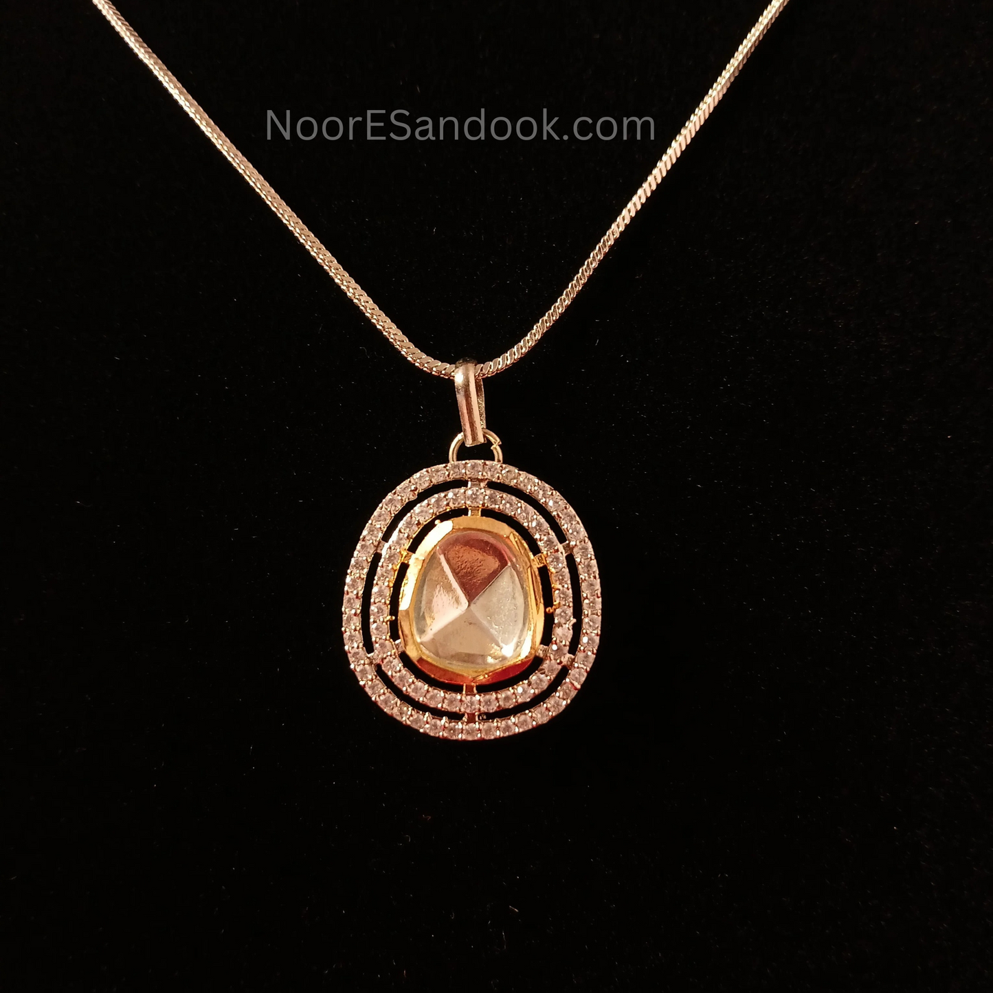 Polki pendant set- design 6