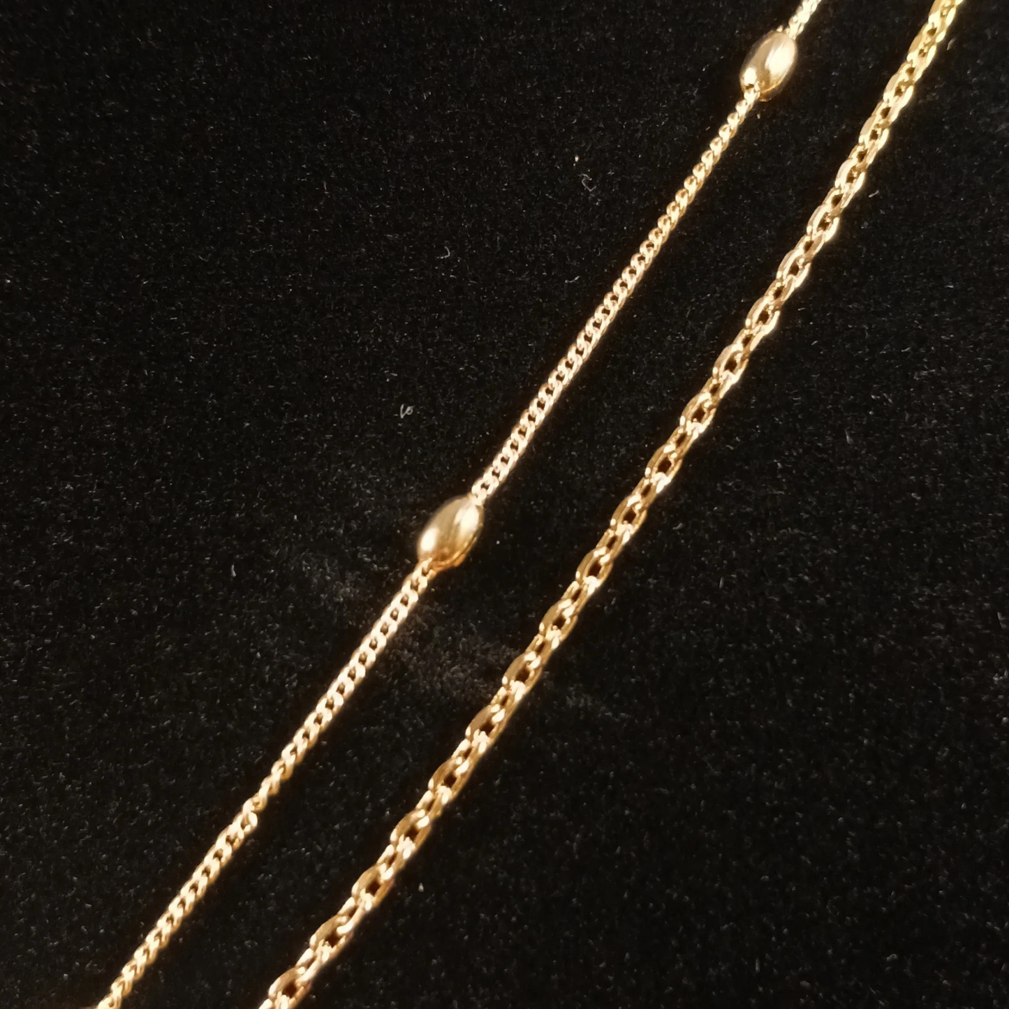 Polki Pendant Set with Double Layer Chain- AP163C