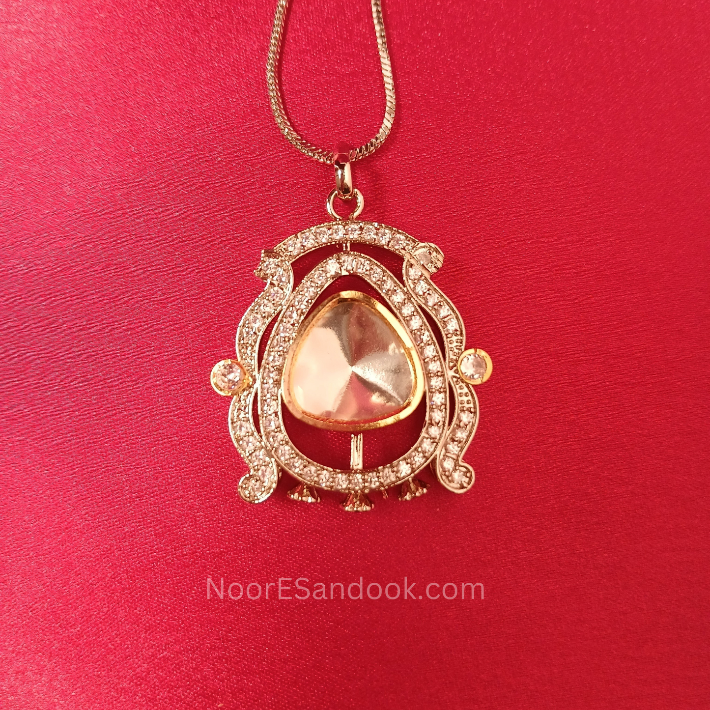 Polki pendant set- design 5