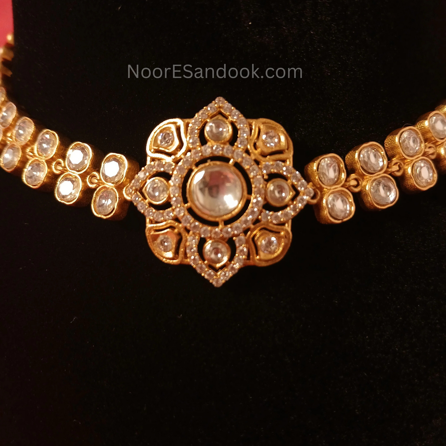 Polki necklace set