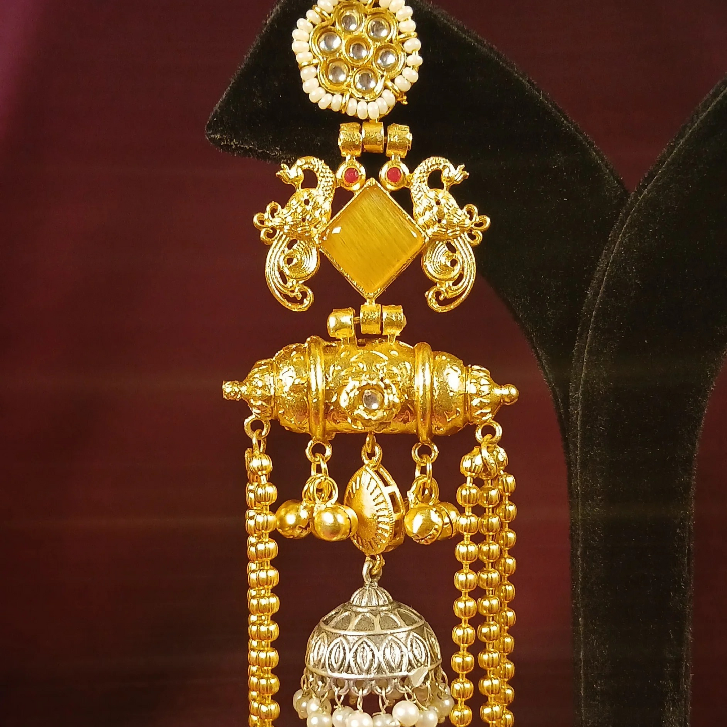 Kashmiri Fusion Earrings - NoorESandook