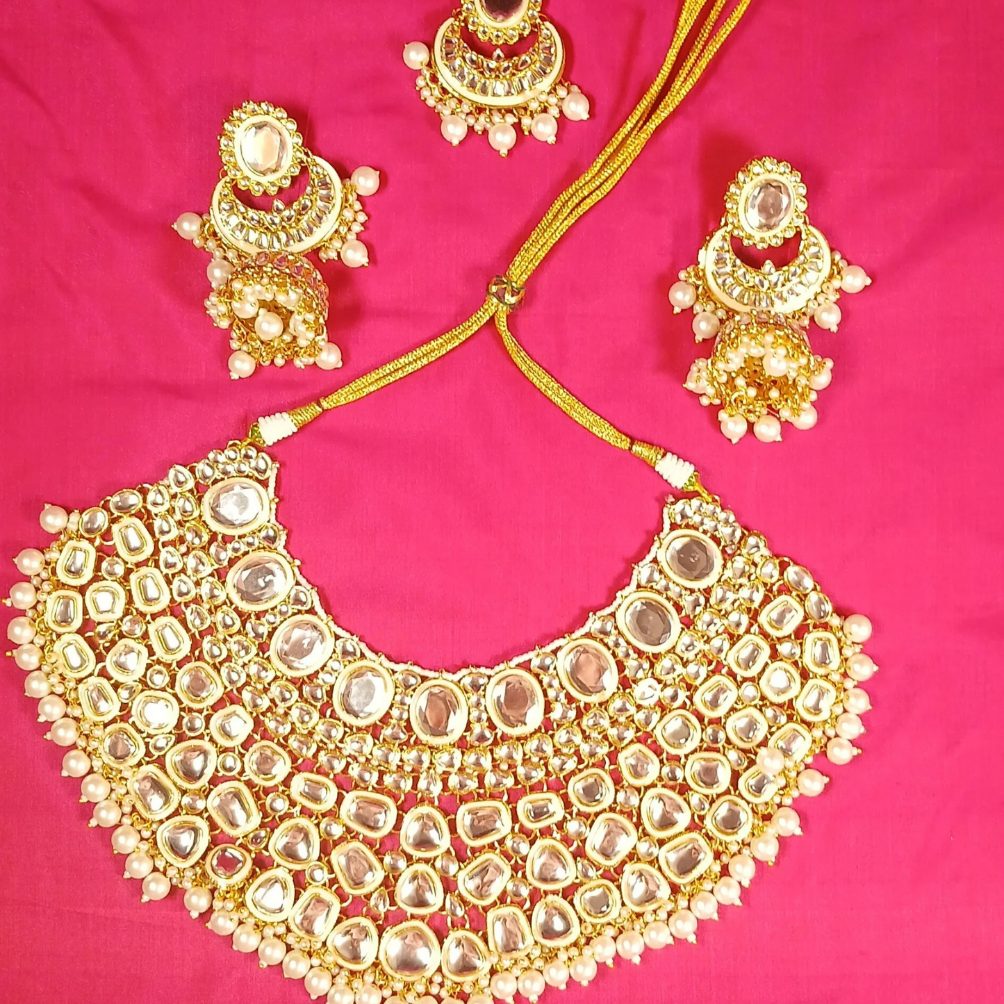 Kundan Necklace Set Heavy