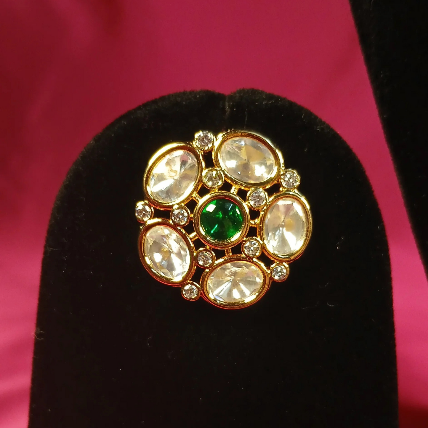 Polki Layered Necklace Set