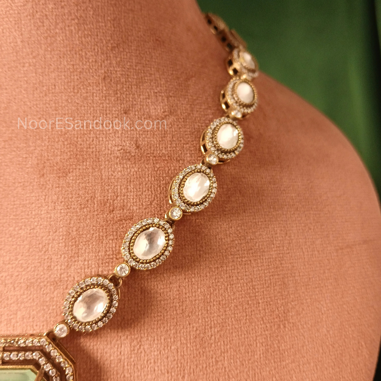 Celebrity Inspired Long Necklace with long pendant