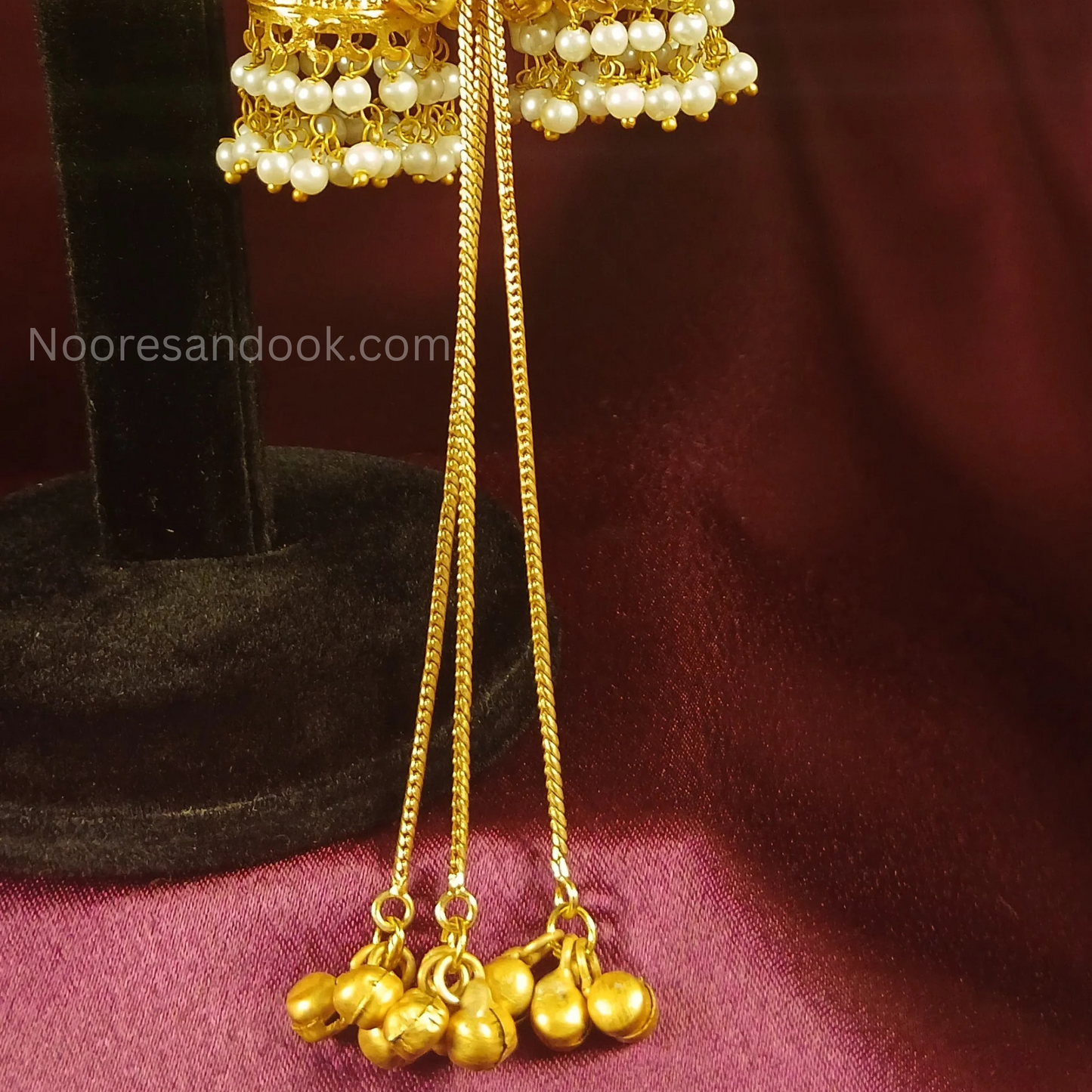 Green Kashmiri Earrings- Trending