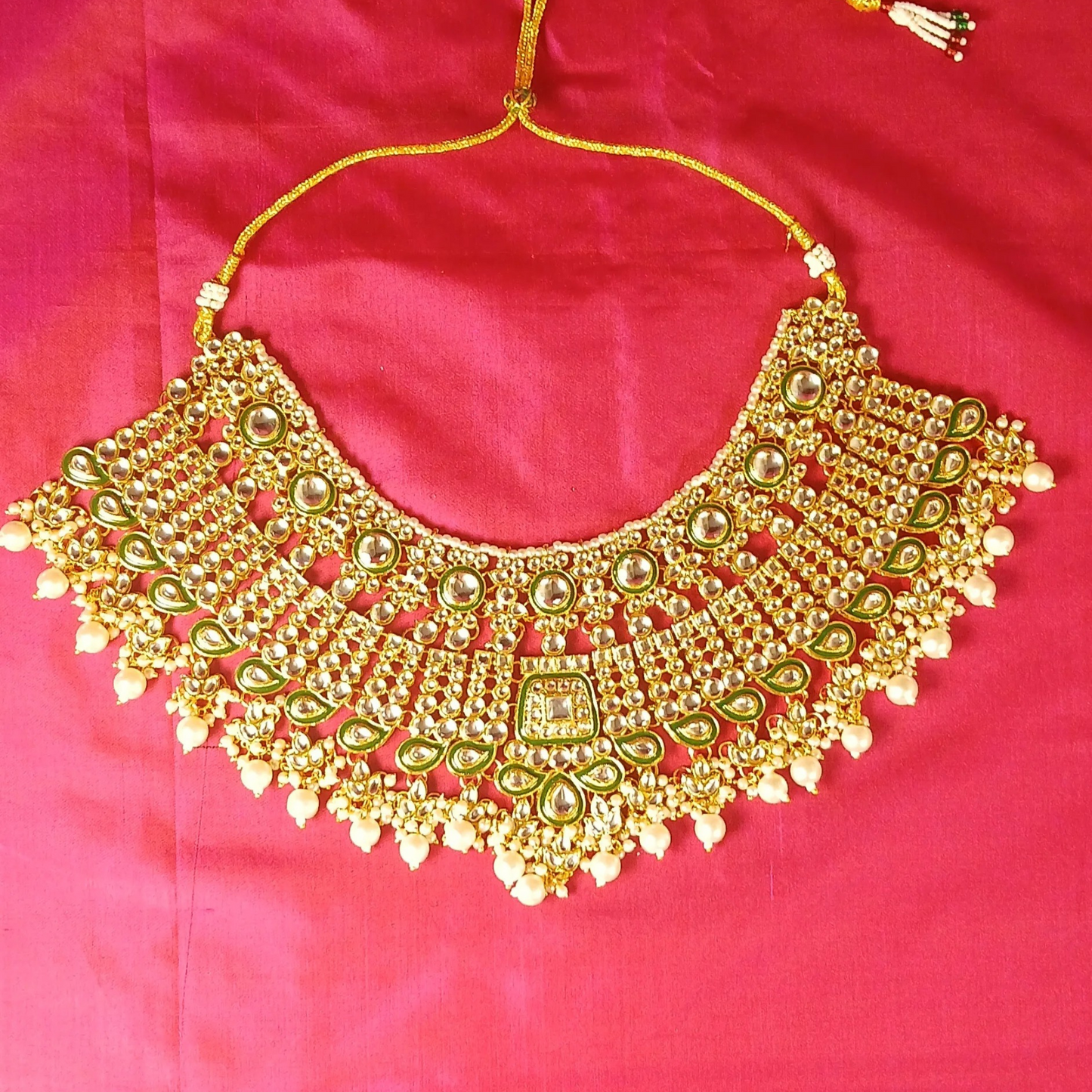 Heavy Bridal Kundan Set