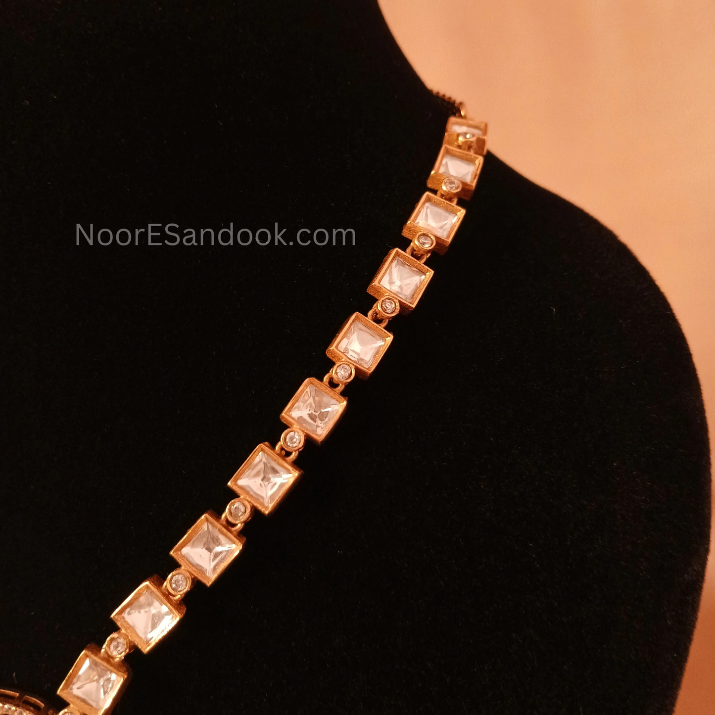 Pendant and polki set