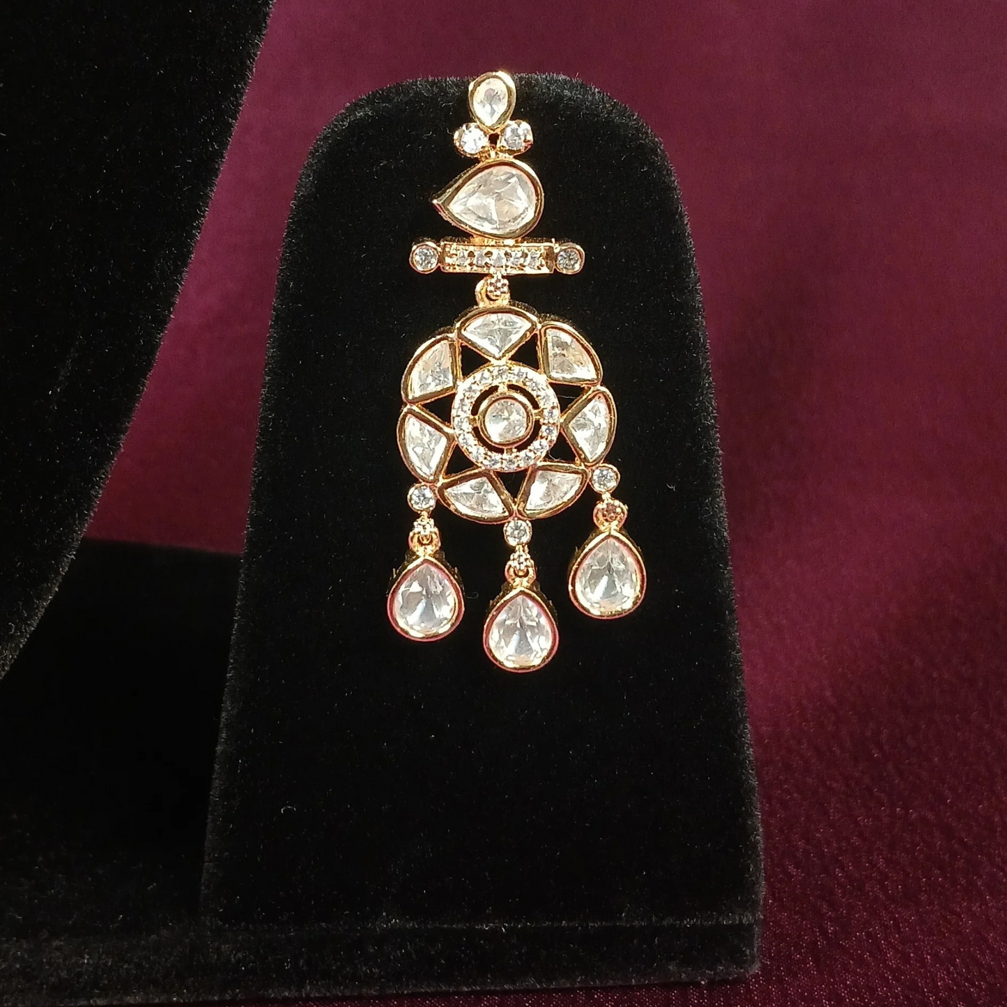 High Quality Polki Jewelry Set - NoorESandook