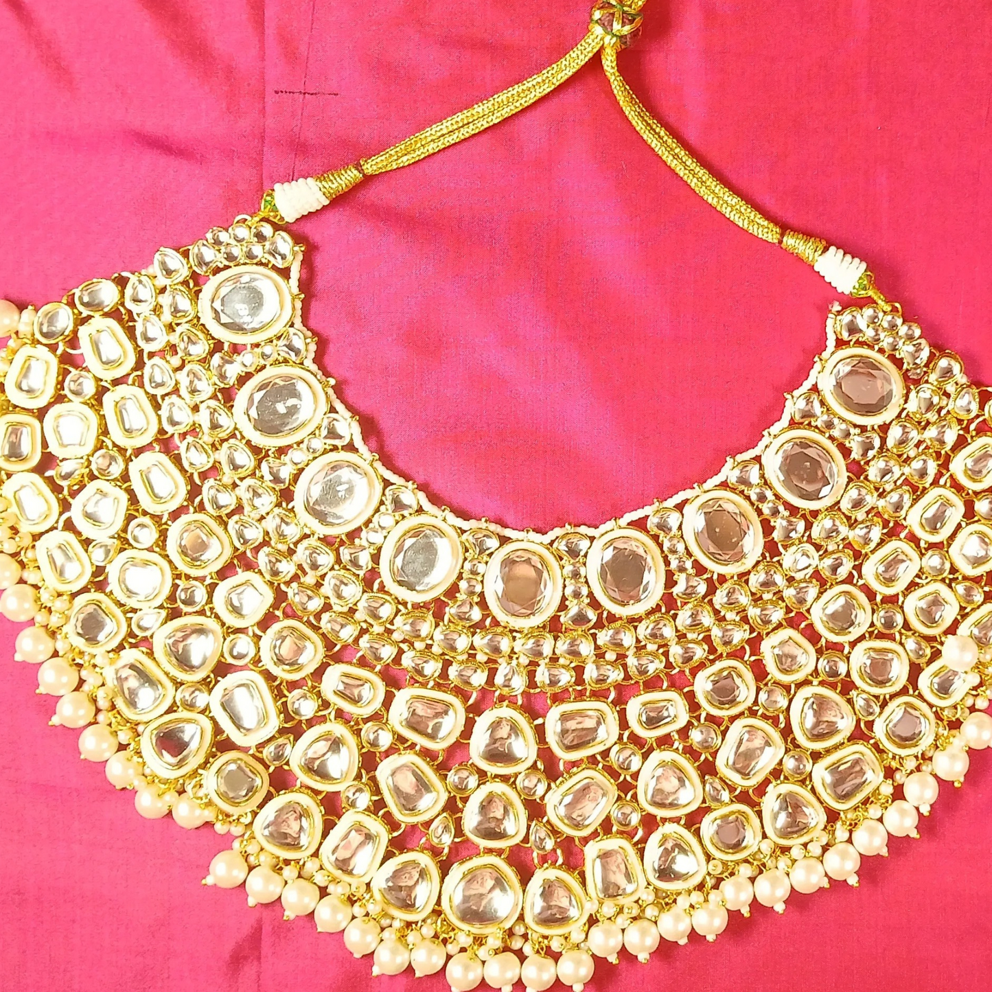Kundan Necklace Set Heavy - NoorESandook